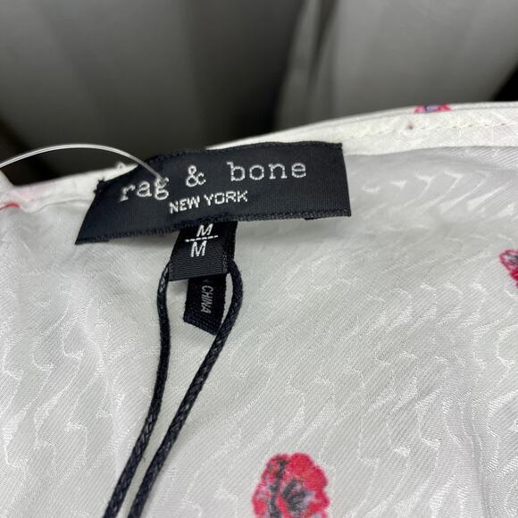 rag & bone floral Zoe dress white M - Picture 4 of 10